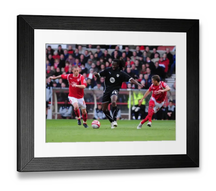 Framed Print : A Football Rivalry: Nottingham Forest vs. Bristol City - Season 09-10