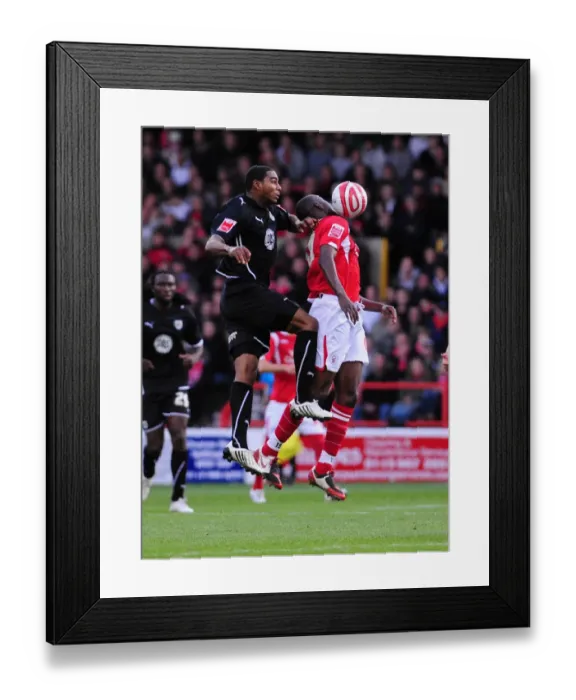 Framed Print : Moussi and Elliott: A Football Rivalry - Nottingham Forest vs. Bristol City Framed Print : Moussi and Elliott: A Football Rivalry - Nottingham Forest vs. Bristol City