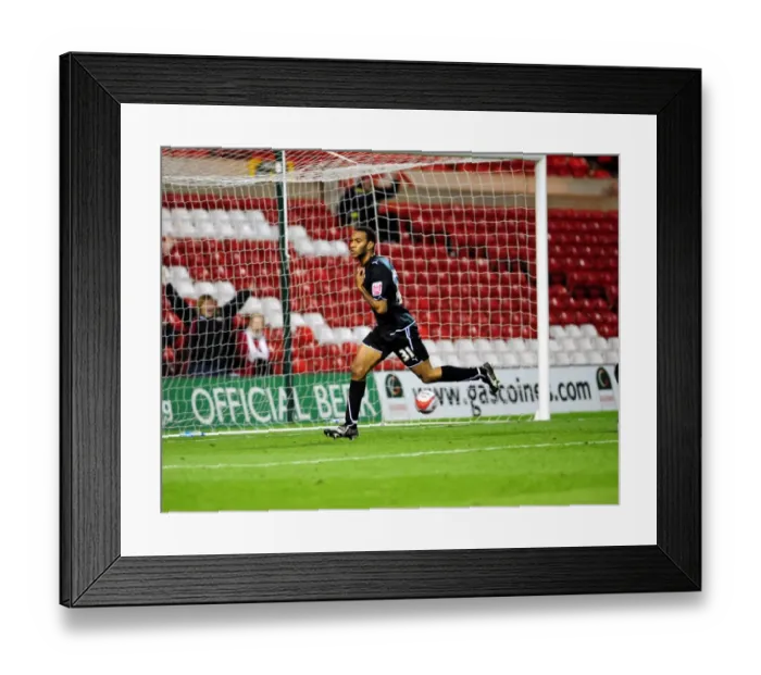 Framed Print : Danny Haynes Dramatic Late Goal: Nottingham Forest vs. Bristol City Framed Print : Danny Haynes Dramatic Late Goal: Nottingham Forest vs. Bristol City