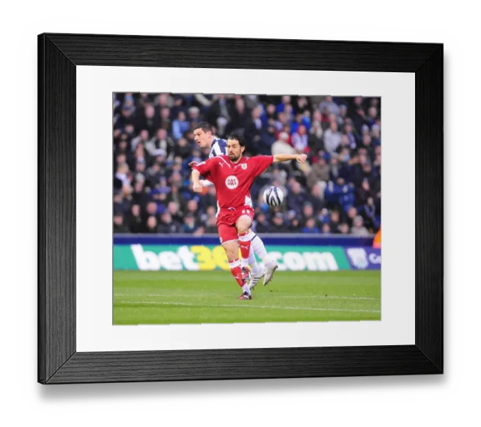 Framed Print : Battle of the Fields: West Brom vs. Bristol City (Season 09-10)