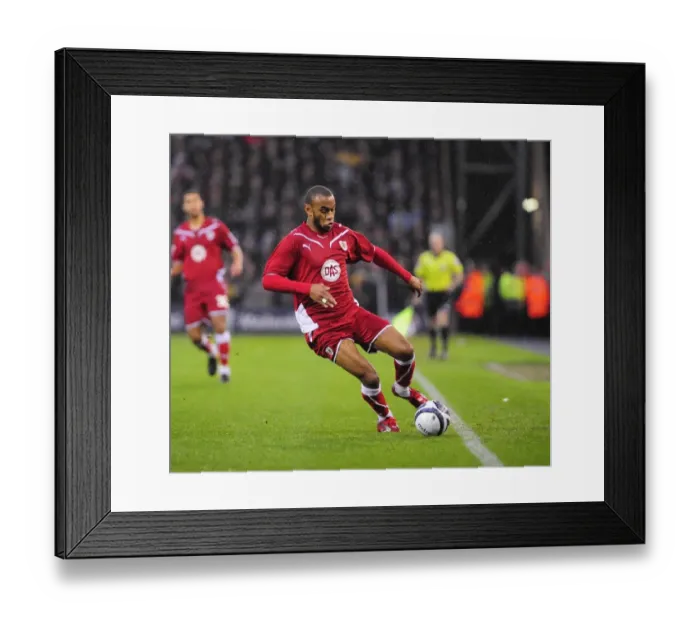 Framed Print : The Championship Showdown: West Brom vs. Bristol City - A Football Rivalry (Season 09-10)