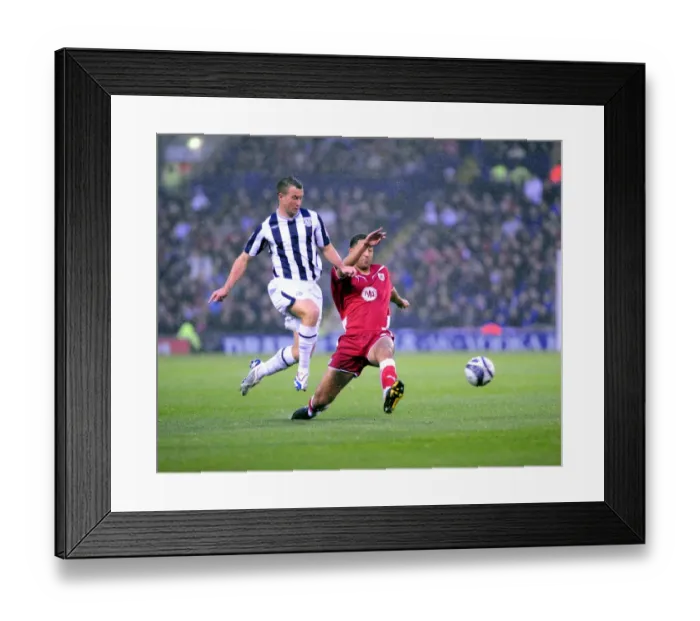 Framed Print : Battle of the Fields: West Brom vs. Bristol City - Season 09-10 Framed Print : Battle of the Fields: West Brom vs. Bristol City - Season 09-10