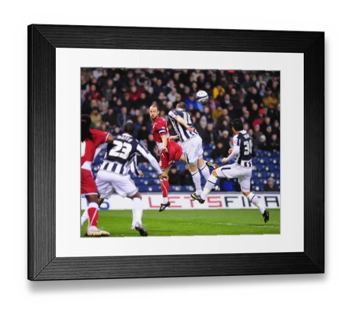 Framed Print : Battle of the Fields: West Brom vs. Bristol City - Season 09-10