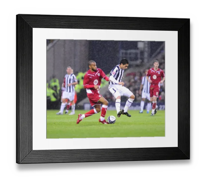 Framed Print : Battle of the Fields: West Brom vs. Bristol City - Season 09-10