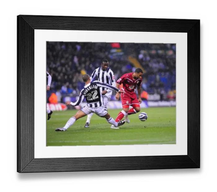 Framed Print : Battle of the Fields: West Brom vs. Bristol City - Season 09-10