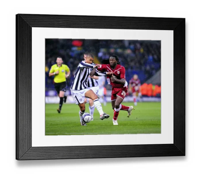 Framed Print : Battle of the Fields: West Brom vs. Bristol City - Season 09-10 Framed Print : Battle of the Fields: West Brom vs. Bristol City - Season 09-10