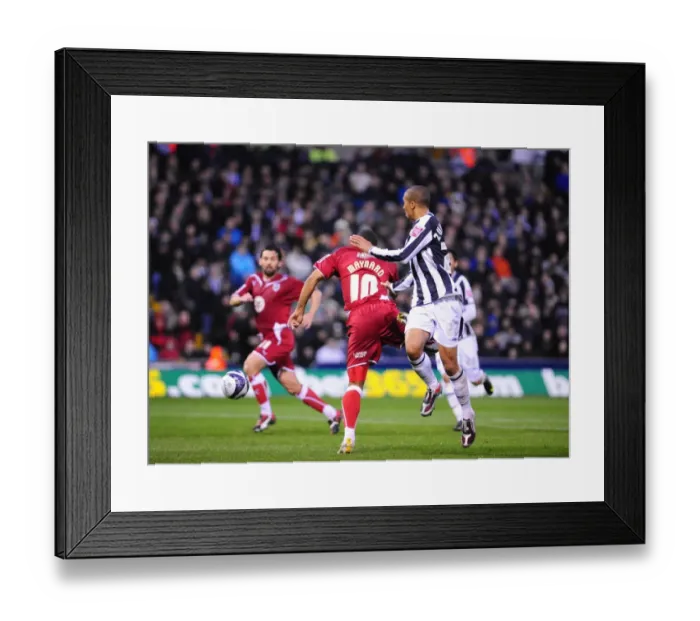 Framed Print : The Intense Rivalry: West Brom vs. Bristol City, Season 09-10 Framed Print : The Intense Rivalry: West Brom vs. Bristol City, Season 09-10