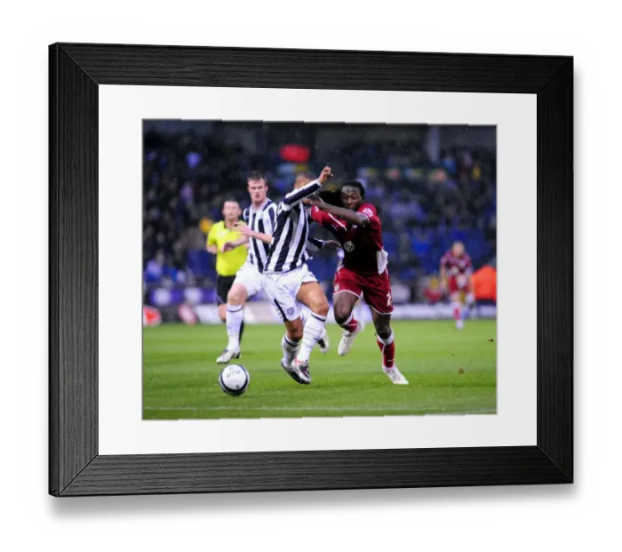 Framed Print : Battle of the Fields: West Brom vs. Bristol City - Season 09-10 Framed Print : Battle of the Fields: West Brom vs. Bristol City - Season 09-10