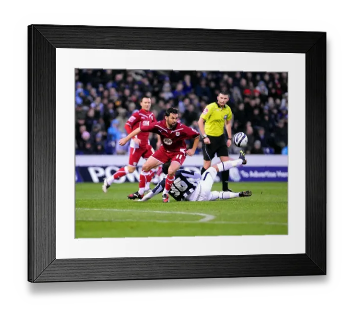 Framed Print : Battle of the Fields: West Brom vs. Bristol City - Season 09-10