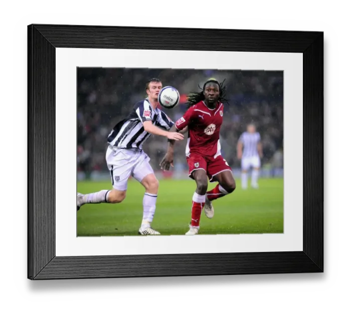 Framed Print : The Championship Showdown: West Brom vs. Bristol City - A Clash of Football Titans (Season 09-10) Framed Print : The Championship Showdown: West Brom vs. Bristol City - A Clash of Football Titans (Season 09-10)