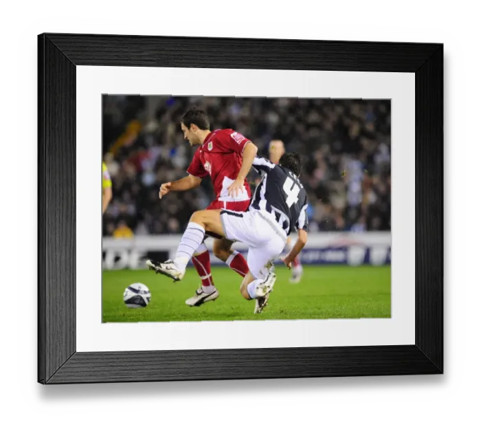 Framed Print : The Clash of Rivals: West Brom vs. Bristol City - Football Championship Showdown, Season 09-10
