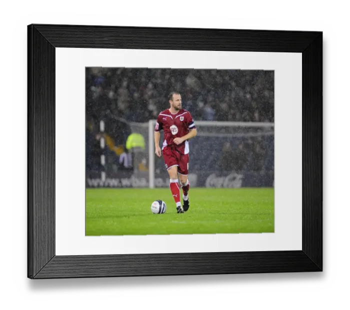Framed Print : West Brom vs. Bristol City: A Clash of Football Titans (Season 09-10)