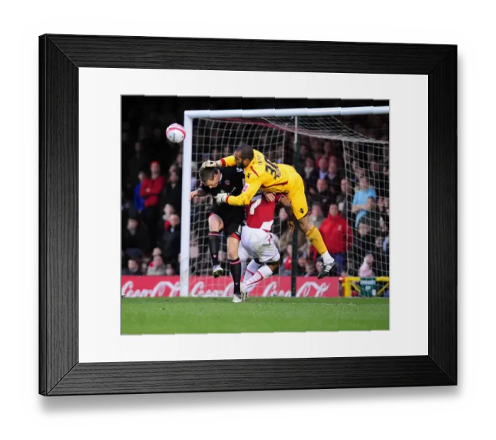 Framed Print : Bristol City vs Sheffield United: A Football Rivalry - Season 09-10