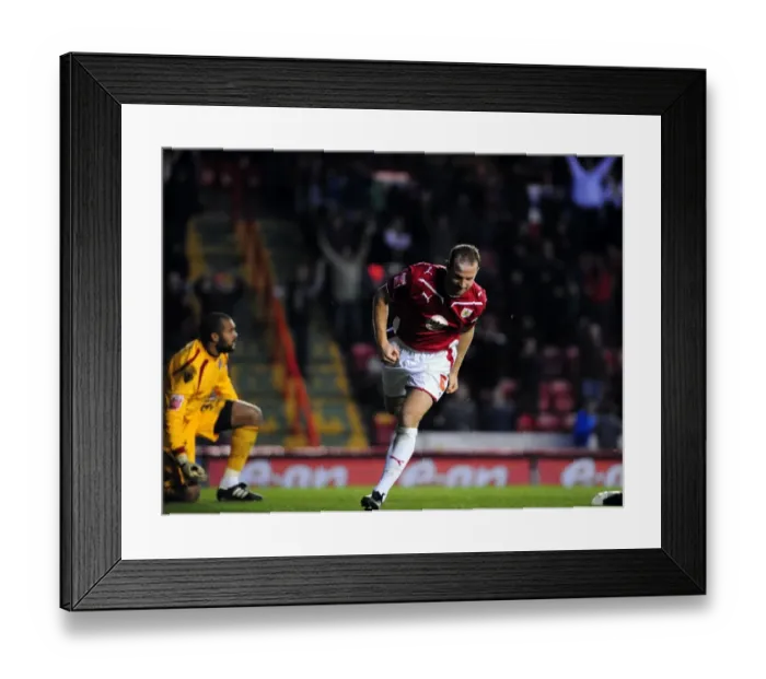 Framed Print : Bristol City vs Sheffield United: A Football Rivalry Unfolds - Season 09-10 Showdown Framed Print : Bristol City vs Sheffield United: A Football Rivalry Unfolds - Season 09-10 Showdown