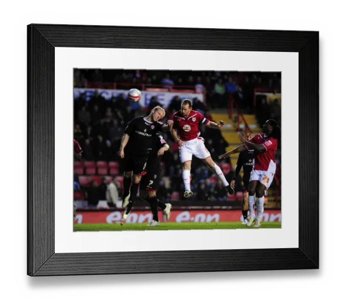 Framed Print : Bristol City vs Sheffield United: A Football Showdown - Season 09-10 Framed Print : Bristol City vs Sheffield United: A Football Showdown - Season 09-10