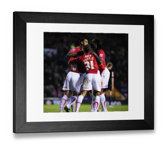 Framed Print : Bristol City vs Sheffield United: A Football Rivalry Unfolds - 09-10 Season Showdown Framed Print : Bristol City vs Sheffield United: A Football Rivalry Unfolds - 09-10 Season Showdown