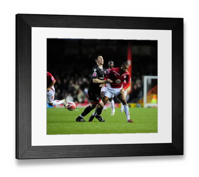 Framed Print : Season 09-10 Football Showdown: A Thrilling Encounter - Bristol City vs Sheffield United Framed Print : Season 09-10 Football Showdown: A Thrilling Encounter - Bristol City vs Sheffield United
