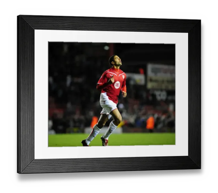 Framed Print : Bristol City vs Sheffield United: A Thrilling Showdown - Season 09-10 Framed Print : Bristol City vs Sheffield United: A Thrilling Showdown - Season 09-10
