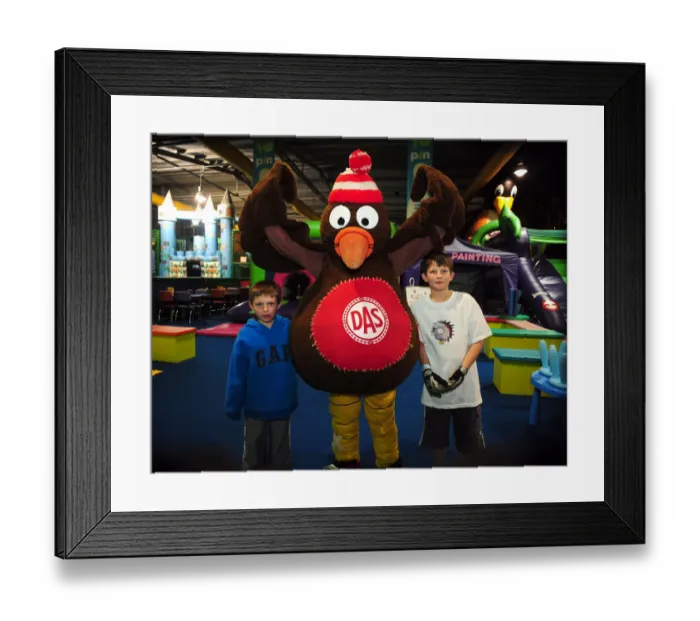 Framed Print : Bristol City First Team's Jumping Good Time at City Redz Christmas Party (09-10)