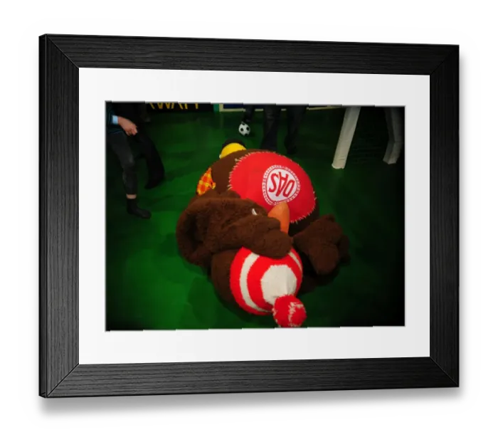 Framed Print : Bristol City First Team's Fun-Filled Night at Jump - Christmas Party, Season 09-10