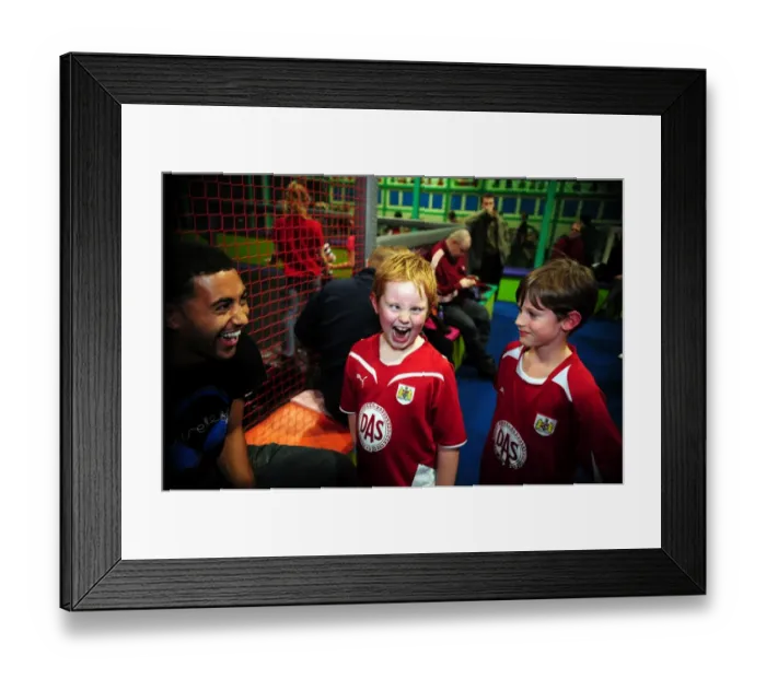 Framed Print : City Redz Christmas Party with Bristol City First Team (Season 09-10) at Jump: A Fun-Filled Evening