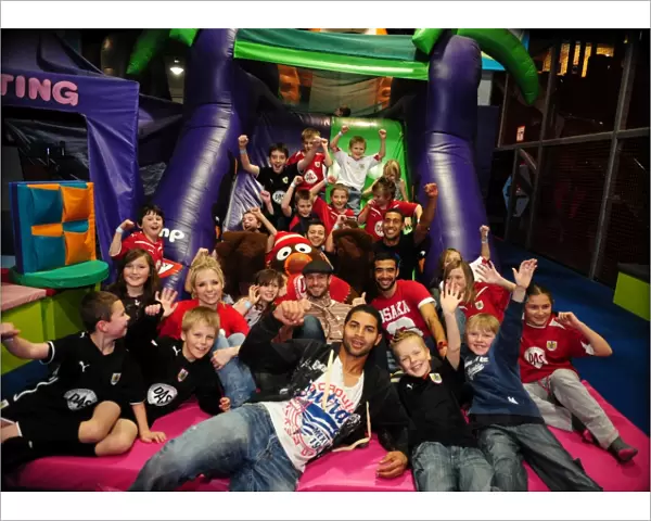 Bristol City First Team's Jolly Night Out: City Redz Christmas Party at Jump (09-10)