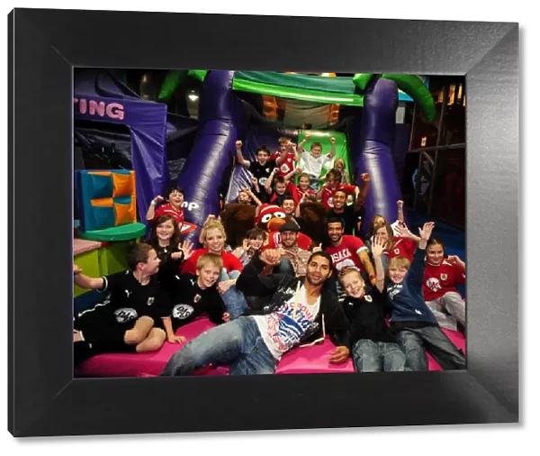 Bristol City First Team's Jolly Night Out: City Redz Christmas Party at Jump (09-10)