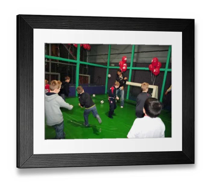 Framed Print : Bristol City First Team: 09-10 Season - Celebrating Christmas at City Redz Trampoline Park Framed Print : Bristol City First Team: 09-10 Season - Celebrating Christmas at City Redz Trampoline Park