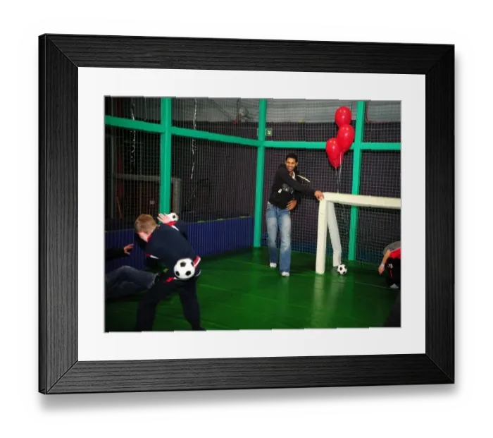 Framed Print : Bristol City First Team's Jolly Jumping Christmas Party 09-10 Framed Print : Bristol City First Team's Jolly Jumping Christmas Party 09-10