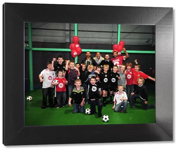 Bristol City First Team's Jumping Christmas Party 09-10: A Fun-Filled Holiday Event