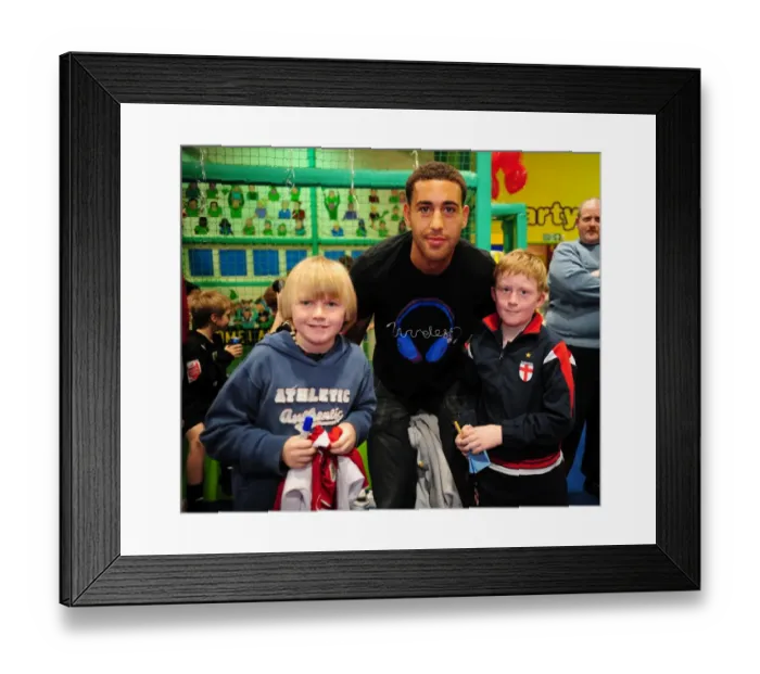 Framed Print : Bristol City First Team: City Reds Holiday Cheer at Jump (Season 09-10)