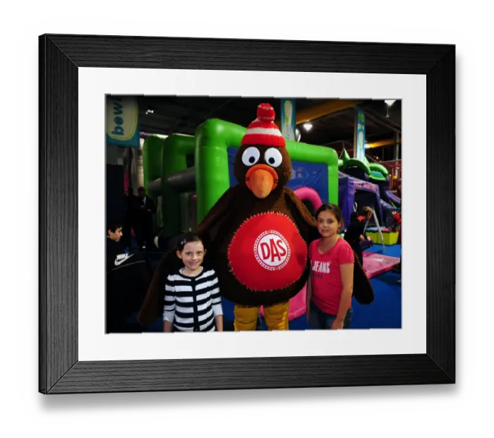 Framed Print : City Redz Christmas Party: 09-10 First Team Celebration at Jump