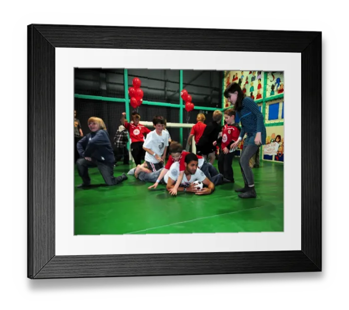 Framed Print : Bristol City First Team Holiday Celebration: 09-10 Season at Jump Framed Print : Bristol City First Team Holiday Celebration: 09-10 Season at Jump