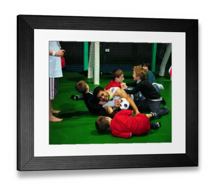 Framed Print : Bristol City First Team: Jolly Jump-tastic Christmas Party at Jump (09-10 Season) Framed Print : Bristol City First Team: Jolly Jump-tastic Christmas Party at Jump (09-10 Season)