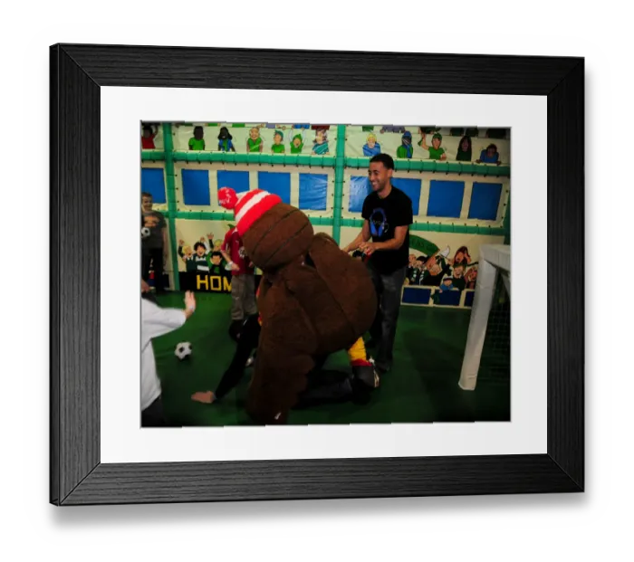 Framed Print : Bristol City First Team's Holiday Cheer: City Redz Christmas Party at Jump Framed Print : Bristol City First Team's Holiday Cheer: City Redz Christmas Party at Jump