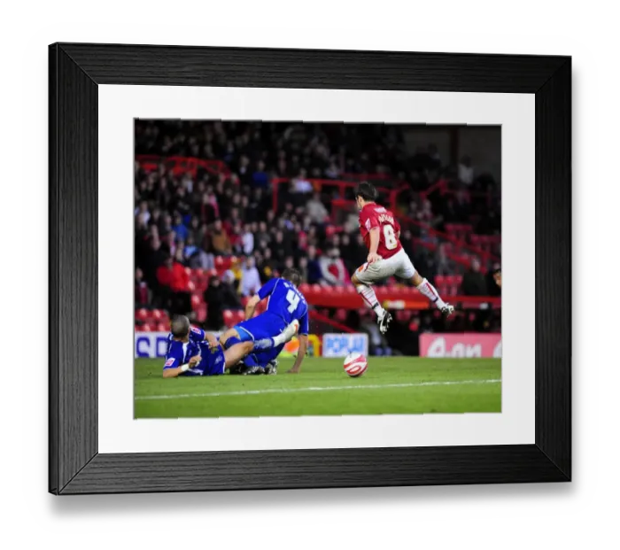 Framed Print : Bristol City vs Ipswich Town: A Football Rivalry (09-10 Season)