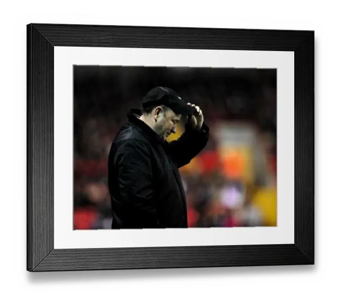 Framed Print : Gary Johnson Leads Bristol City Against Ipswich Town in Championship Clash - 09 / 03 / 2010 Framed Print : Gary Johnson Leads Bristol City Against Ipswich Town in Championship Clash - 09 / 03 / 2010
