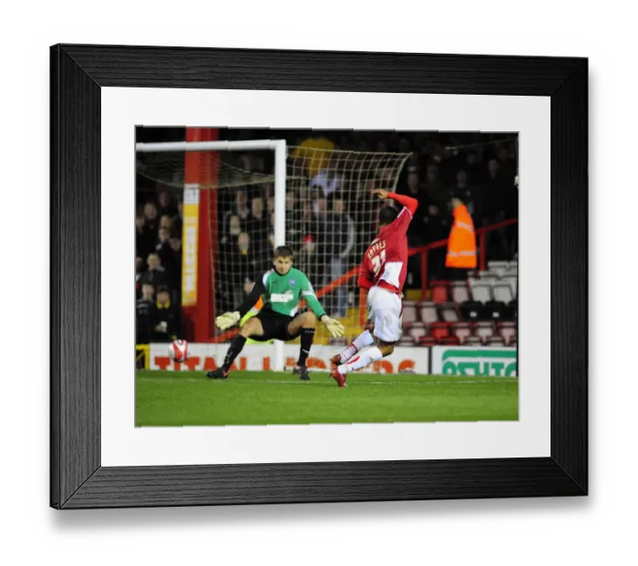 Framed Print : A Clash of Football Titans: Bristol City vs Ipswich Town - Season 09-10 Framed Print : A Clash of Football Titans: Bristol City vs Ipswich Town - Season 09-10
