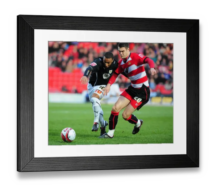 Framed Print : Bristol City vs Doncaster Rovers: A Football Rivalry - Season 09-10 Framed Print : Bristol City vs Doncaster Rovers: A Football Rivalry - Season 09-10