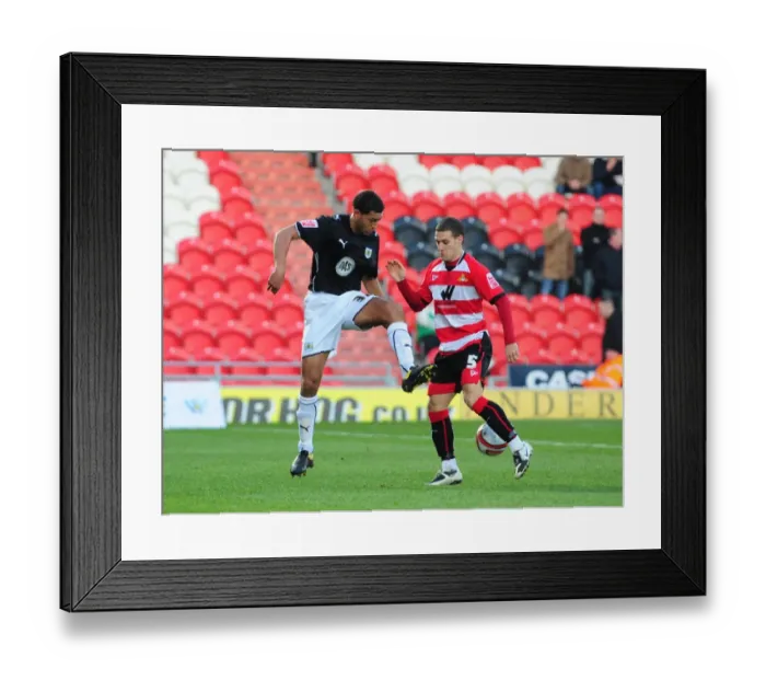 Framed Print : Bristol City vs Doncaster Rovers: A Football Showdown - Season 09-10
