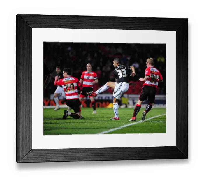Framed Print : Bristol City First Team: Season 09-10: Doncaster Rovers V Bristol City