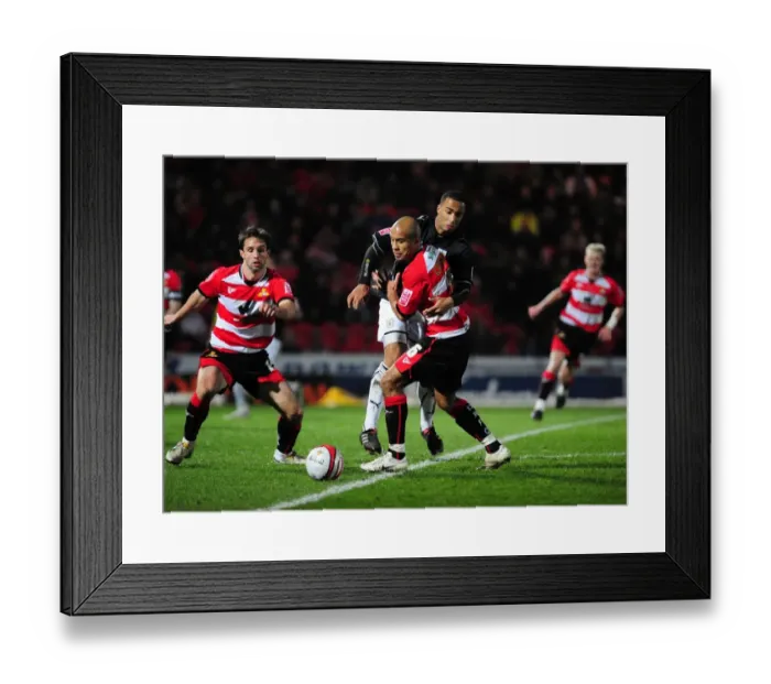 Framed Print : Bristol City vs. Doncaster Rovers: A Football Rivalry - Season 09-10