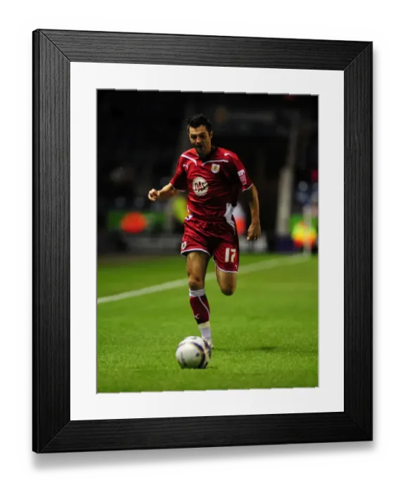 Framed Print : Season 09-10 Football Showdown: Leicester City vs. Bristol City
