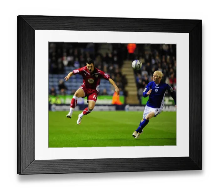 Framed Print : A Clash of Titans: Leicester City vs. Bristol City - Season 09-10 Framed Print : A Clash of Titans: Leicester City vs. Bristol City - Season 09-10