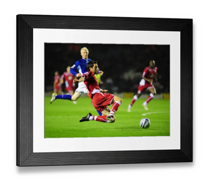 Framed Print : Leicester City vs. Bristol City: Season 09-10 Showdown - Clash of the First Teams Framed Print : Leicester City vs. Bristol City: Season 09-10 Showdown - Clash of the First Teams