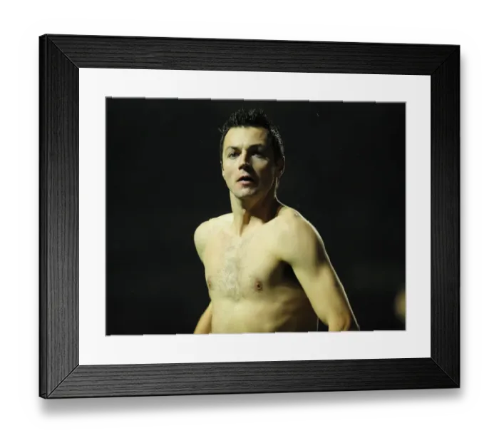 Framed Print : Clash of Titans: Leicester City vs. Bristol City - Season 09-10