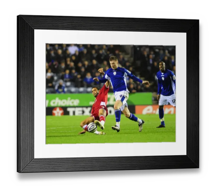 Framed Print : Bristol City vs. Leicester City: A Football Rivalry - Season 09-10