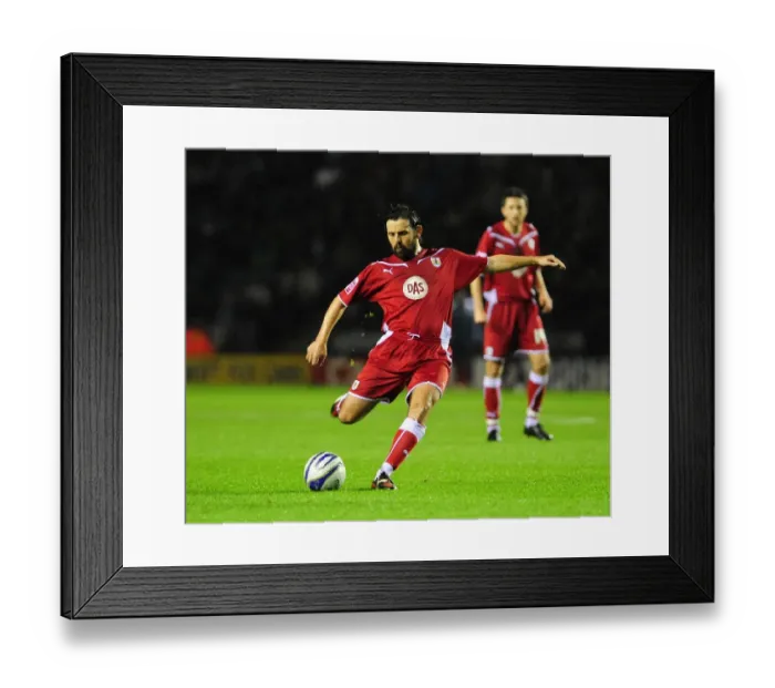 Framed Print : Season 09-10 Football Showdown: Clash of Titans - Leicester City vs. Bristol City Framed Print : Season 09-10 Football Showdown: Clash of Titans - Leicester City vs. Bristol City