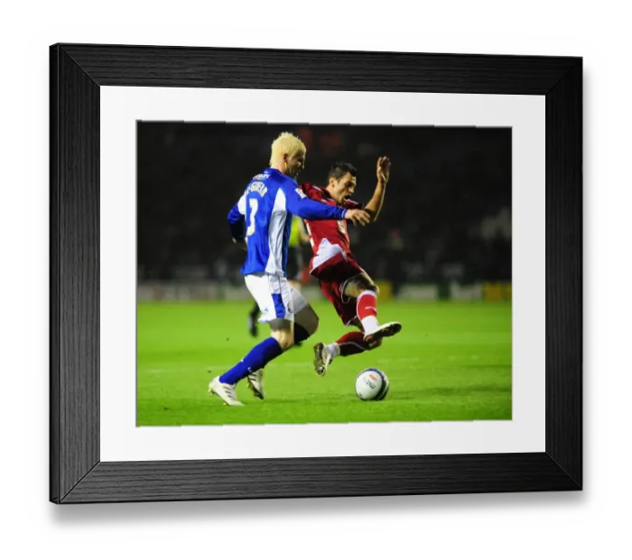 Framed Print : Leicester City vs. Bristol City: A Season 09-10 Showdown - Clash of First Teams Framed Print : Leicester City vs. Bristol City: A Season 09-10 Showdown - Clash of First Teams