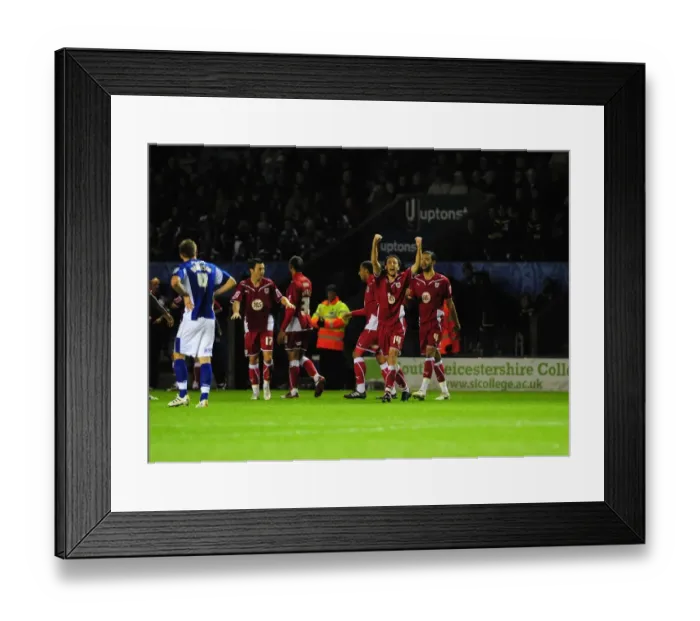 Framed Print : Football Showdown: Leicester City vs. Bristol City - A Season 09-10 Battle Framed Print : Football Showdown: Leicester City vs. Bristol City - A Season 09-10 Battle
